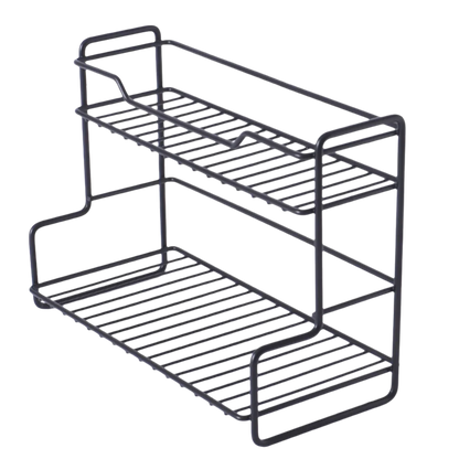 Modern Kitchen Organizer Shelf Waterproof Double-layer Kitchen Storage Stand