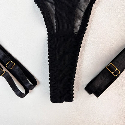 Sexy Lingerie Naked Women Without Censorship 5-Piece Sexy Costume