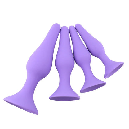 Silicone Anal Plug Butt Plug Anus Stimulation Prostate Massage Sex Toys
