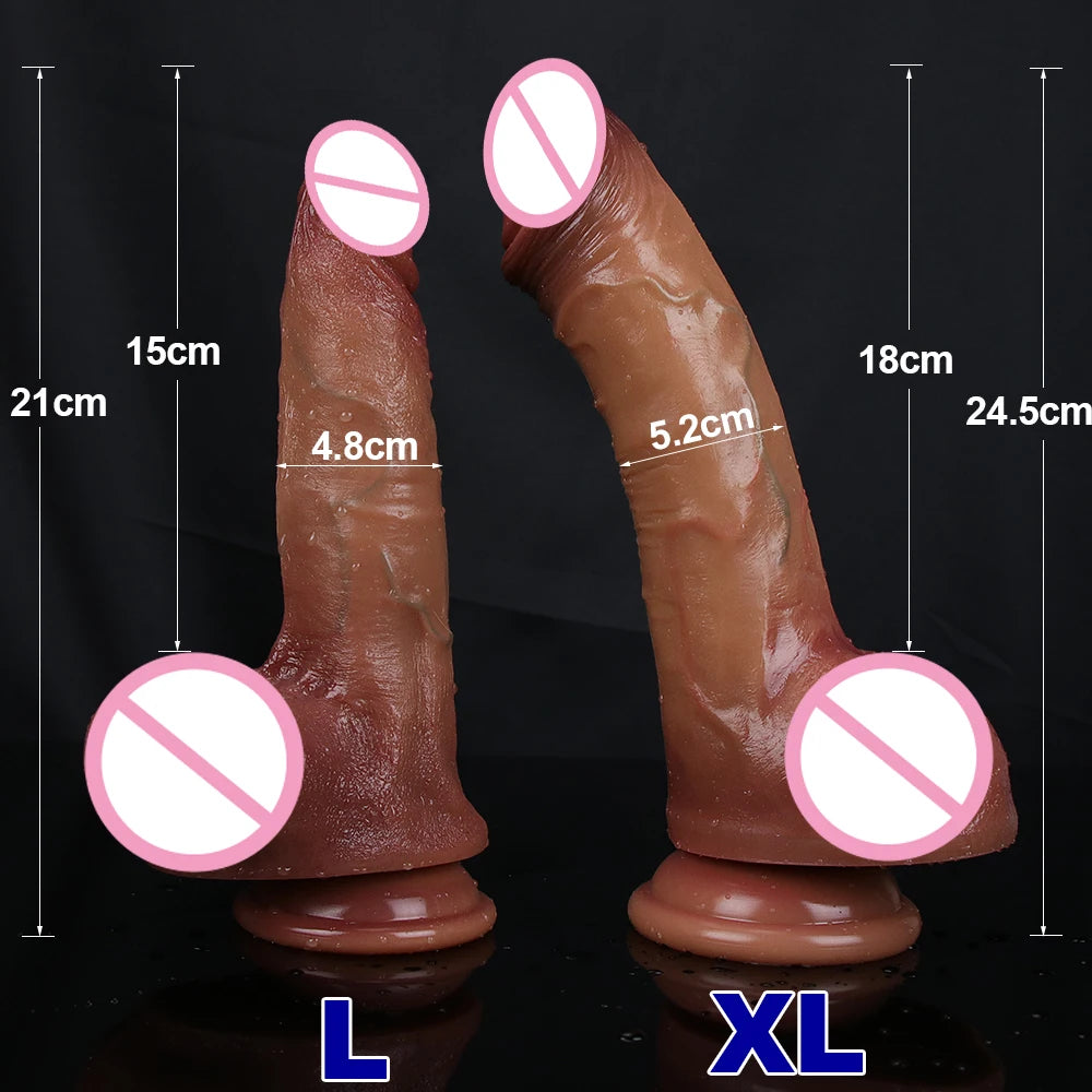 Vibrating Dildo with Suction Cup