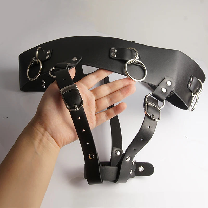 Vibrator Strap Restraint, Sex Toys for Couple, Chastity Bondage, Slave