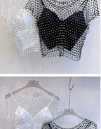 Dancing JL Ants Office Blouse - Puff Sleeve Dancing JL Ants