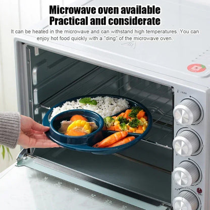 Bariatric Portion Control Divided Plate