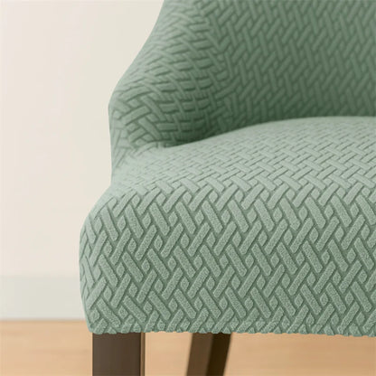 Yupartex Stretch Chair Cover - Jacquard Spandex Slipcover