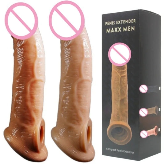 Penis Enhancement Sleeve with Ring
