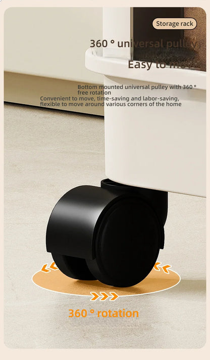 3 Layers Durability Plastic Waste Container with Modern Look