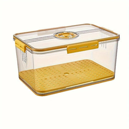 Premium Sealing Storage Container with Lid and Four Buckles