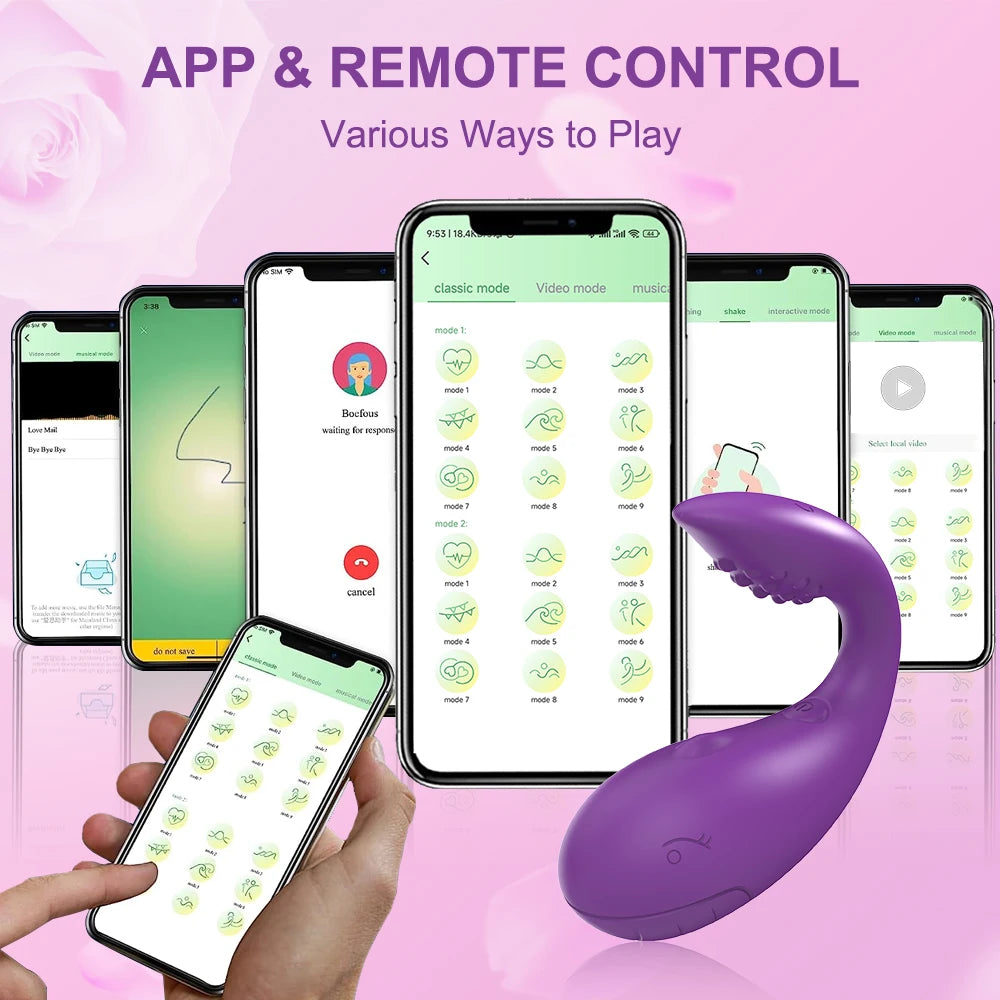 Sex Toys Bluetooth Female Vibrator