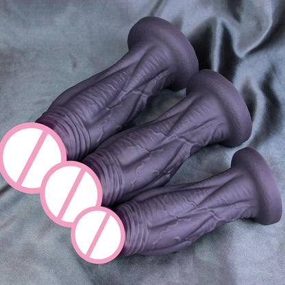 Big Soft Dildo Super Soft Silicone Large Penis with Suction Cup
