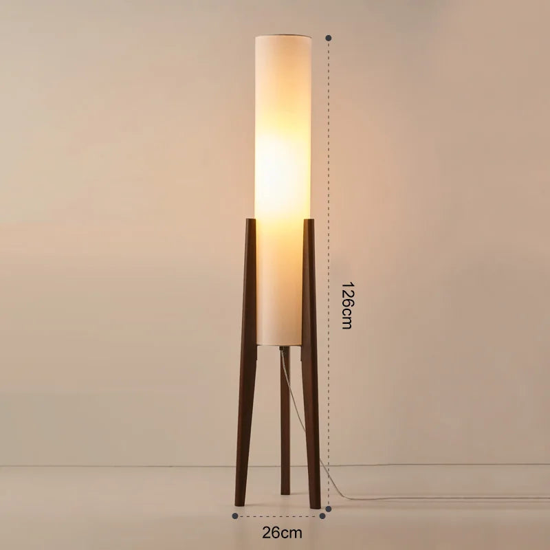 LASHA Modern Wooden Floor Lamp LASHA