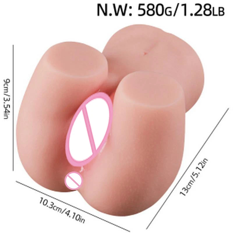 Dual-Entry Male Masturbator