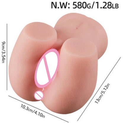 Dual-Entry Male Masturbator