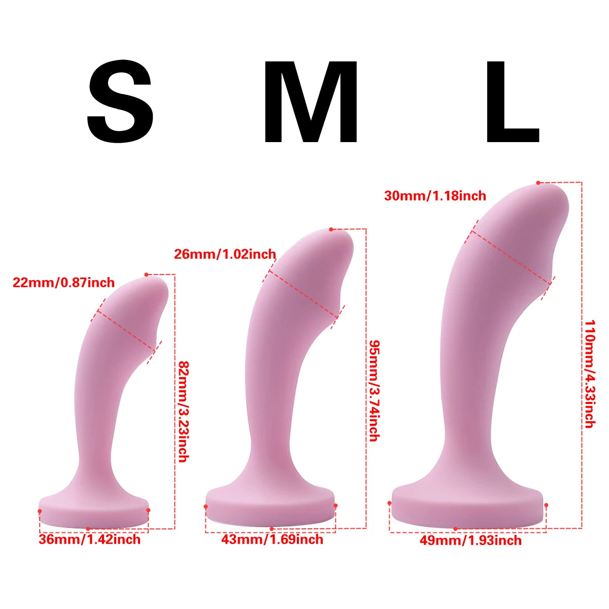 Silicone Anal Plug Gem Base Butt Plug Anal Masturbation Stimulator