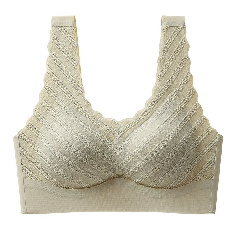 Seamless Wireless Push-Up Bra