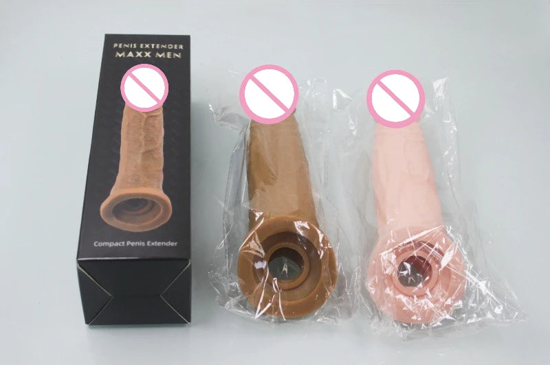 Penis Enhancement Sleeve with Ring