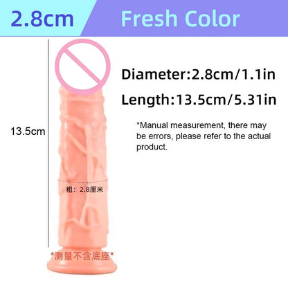 Transparent Soft Jelly Dildo Realistic Fake Dick Penis Suction Cup Dildo Realistic Sex Toys For Lesbian Women Female Masturbator