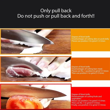 Professional Cutter Sharpener - 4-Stage Knife Sharpening System