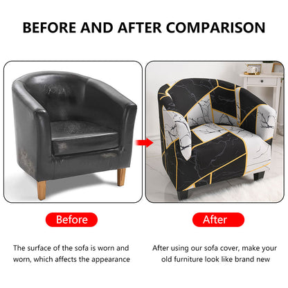Willstar Waterproof Chair Cover - Elastic Polyester Slipcover 70-90cm