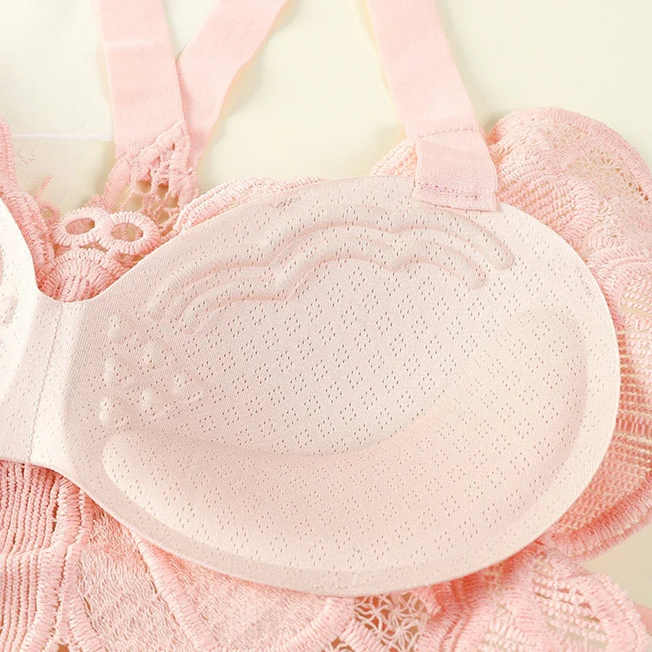 Sexy Butterfly Lace Bras For Women Backless
