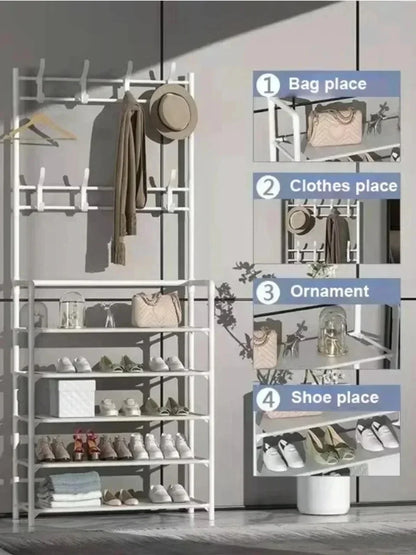 Multi-Layer Shoe Rack Storage Cabinet