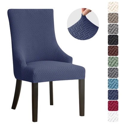 Yupartex Stretch Chair Cover - Jacquard Spandex Slipcover