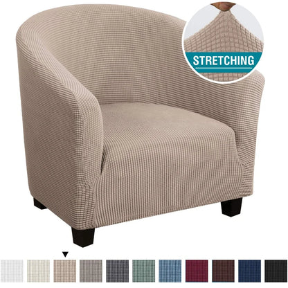 Anti-Slip Polyester Sofa Cover - Stretch Accent Chair Slipcover