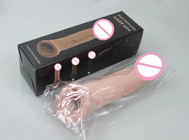 Penis Enhancement Sleeve with Ring