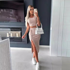 ELLGSSG Sexy Club Dress - Sheath Mid-Calf ELLGSSG