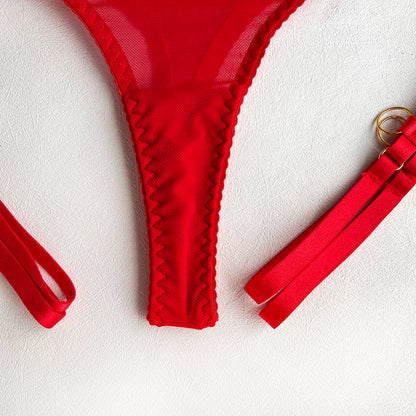 Sexy Lingerie Naked Women Without Censorship 5-Piece Sexy Costume