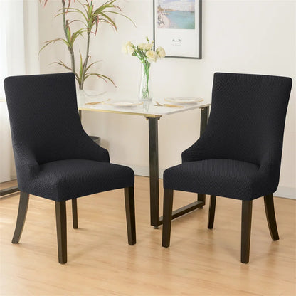 Yupartex Stretch Chair Cover - Jacquard Spandex Slipcover