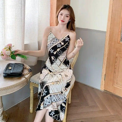 RankSweet Office Dress - V-Neck Sleeveless
