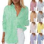 Women's Button Down Shirt - Casual Business NoEnName_Null