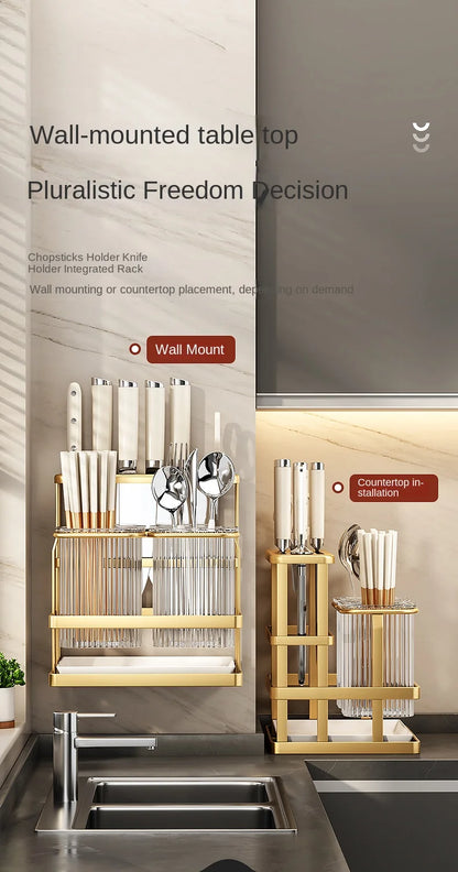 Kitchen knife rack