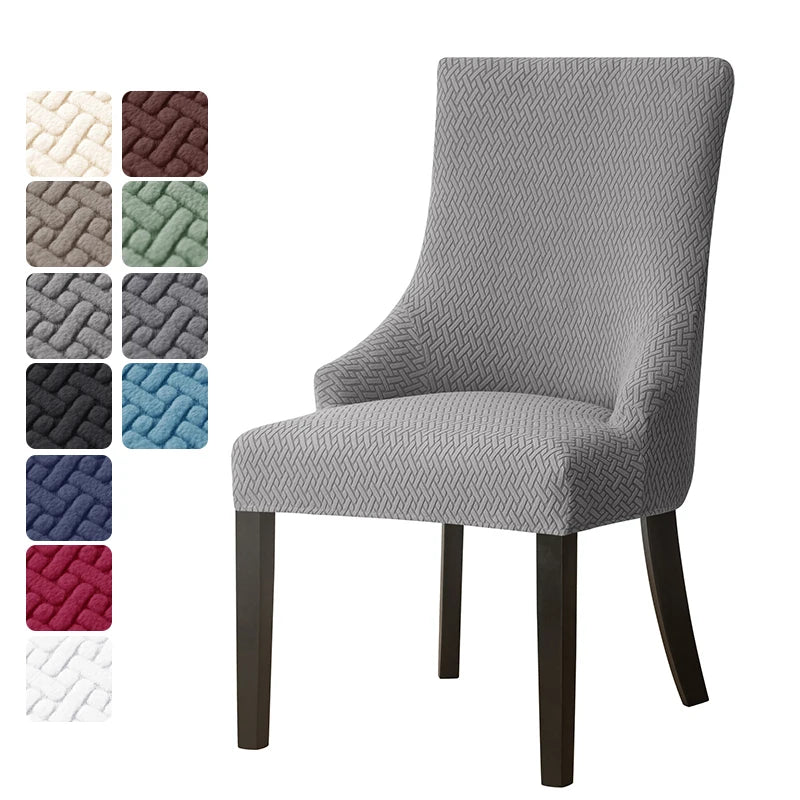 Yupartex Stretch Chair Cover - Jacquard Spandex Slipcover