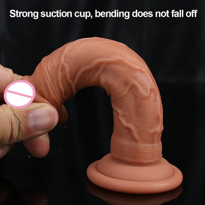 Vibrating Dildo with Suction Cup