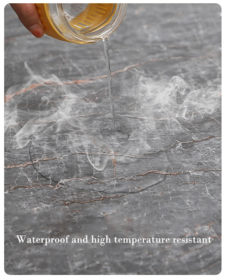 Waterproo&Moisture-Proof  Wallpaper Countertop Self-Adhesiv Cabinet Renovation Tile Marble Sticker