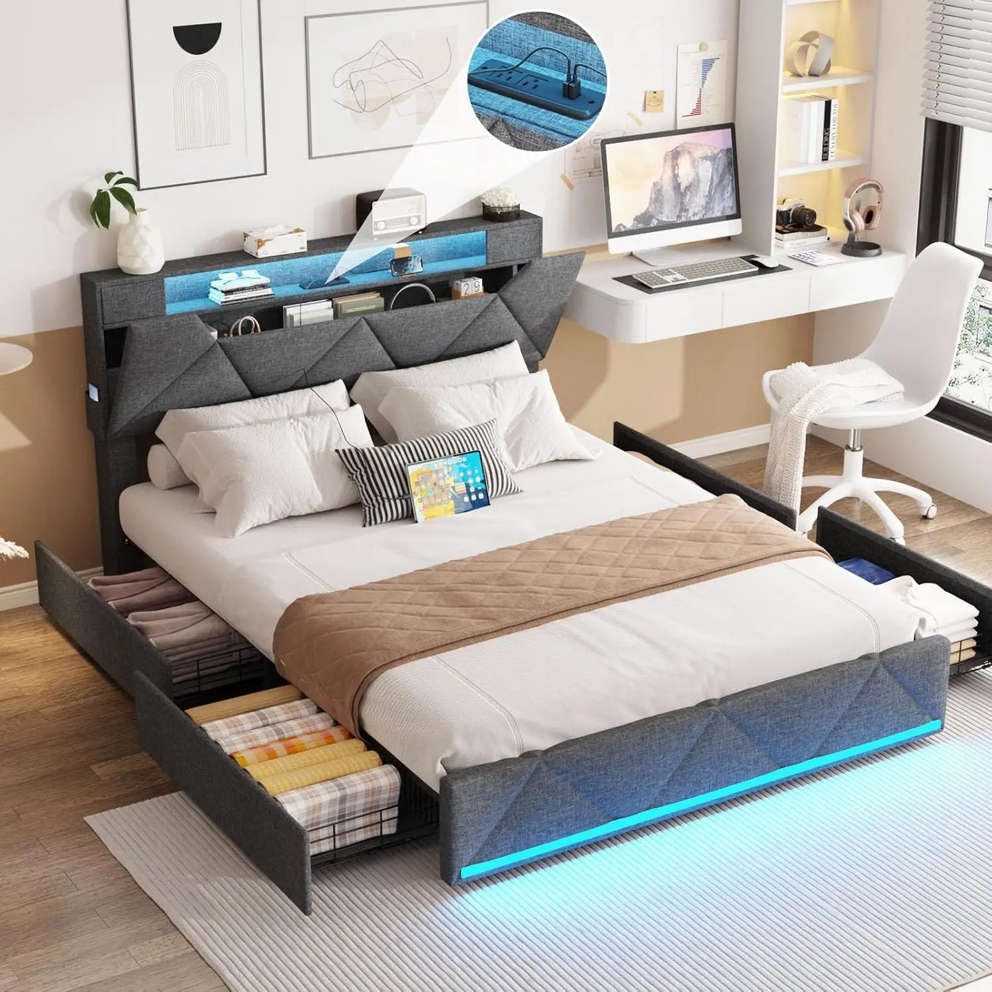 Vabches Bed Frame