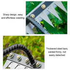KITPIPI Carbon Steel Garden Rake The Max Mall