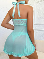 Elegant Backless Evening Dress
