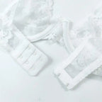 Seamless Push-Up Plunge Bra Set