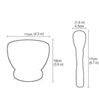 Manual Mortar & Pestle Set - Kitchen Spice and Herb Grinder The Max Mall