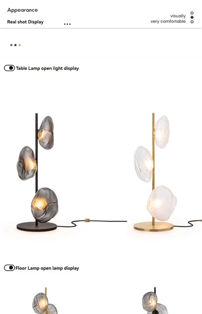 Artpad Italian Glass Floor Lamp