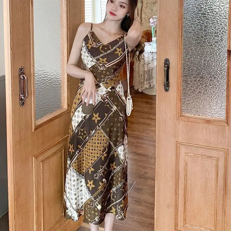 RankSweet Office Dress - V-Neck Sleeveless