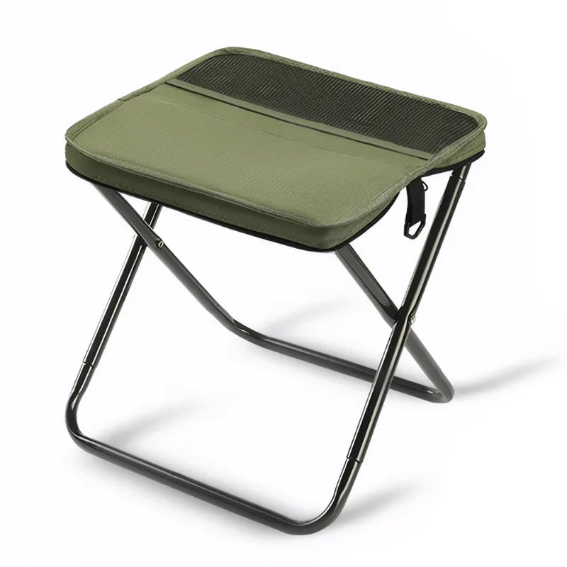 Abay Lightweight Folding Camping Chair - Portable Carbon Steel