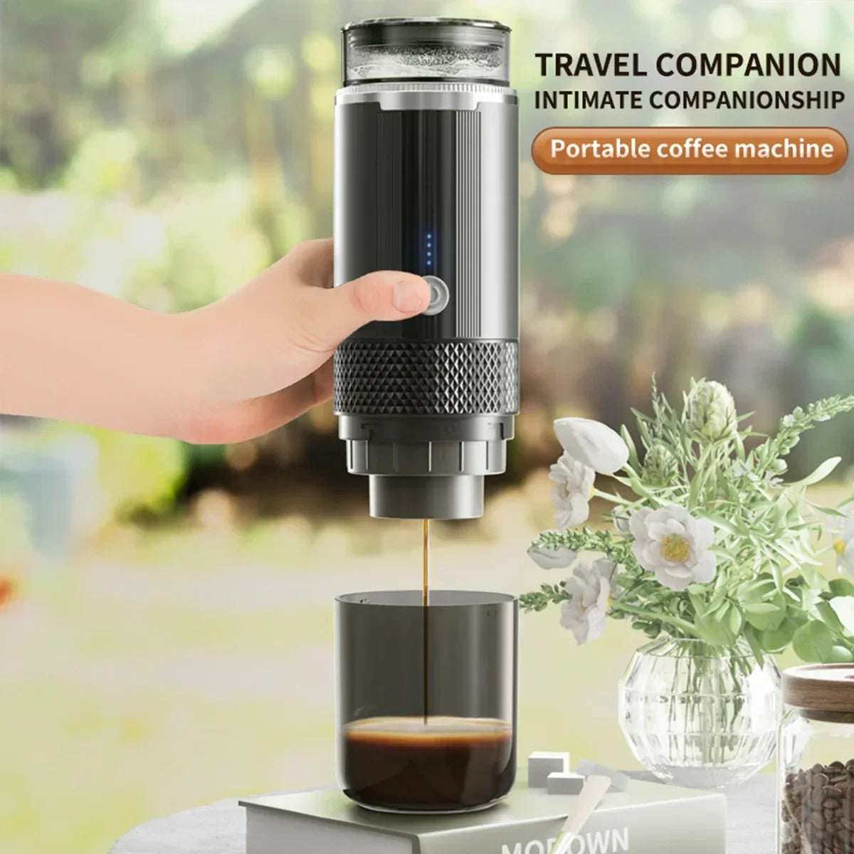 Chcyus Stovetop Espresso Maker - CE Certified Single Cup Coffee Maker with Plastic Housing
