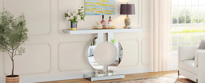 LITTLE TREE Mirrored Console Table