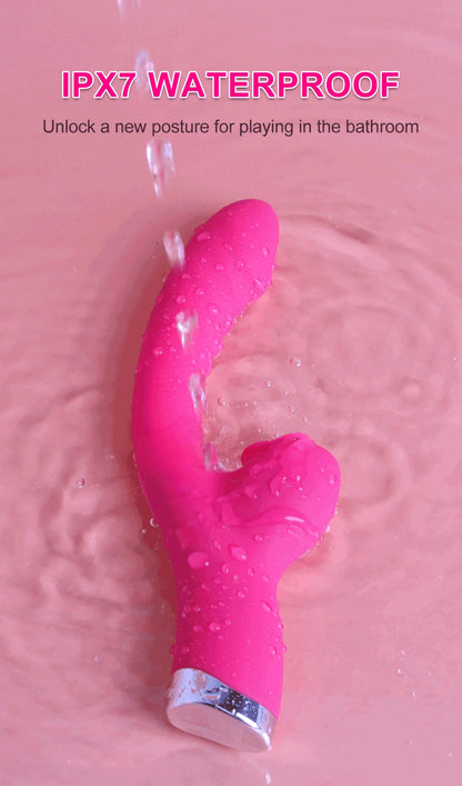 Tongue Licking Vibrator 2 In 1 Adult Women Sex Toys Dildos Vibrators