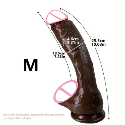 Large Realistic Dildo with Suction Cup