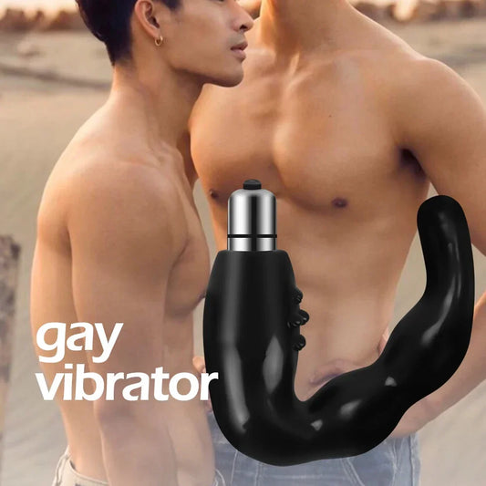 Wearable Vibrator Male Prostate Anal Vibrator Silicone Butt Plug Sex Toys