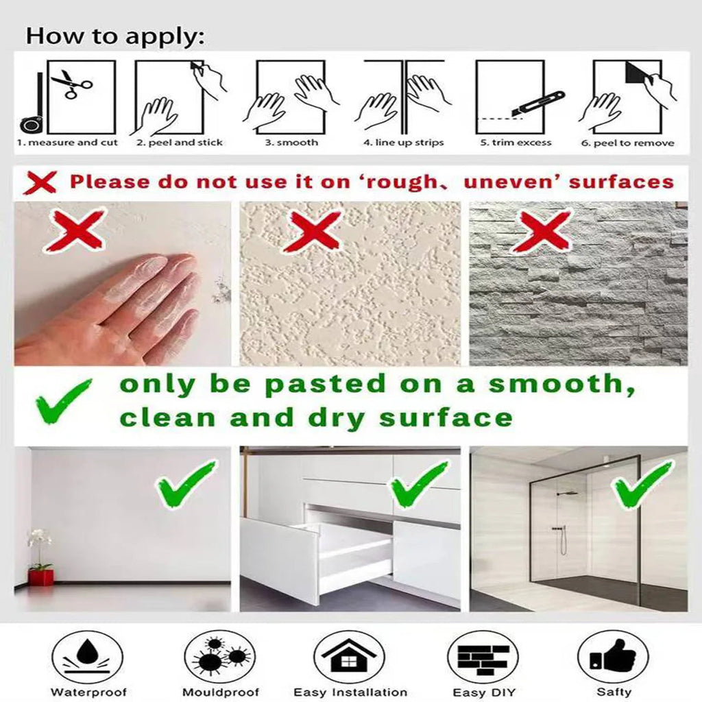 Kitchen Cabinet Pearlescent White Marble Contact Paper Vinyl Self Adhesive The Max Mall